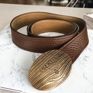 ✨ Prada Leather Belt ✨